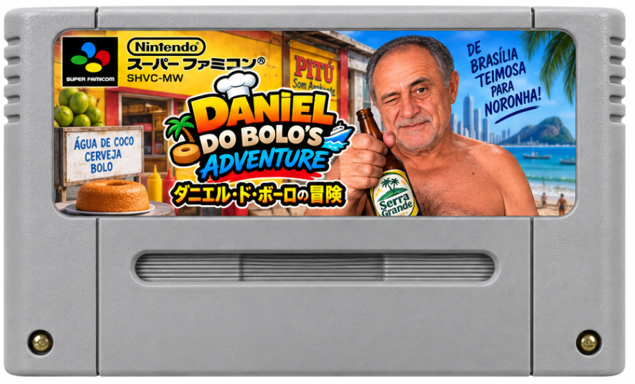 Cartucho JP de Daniel do Bolo's Adventure