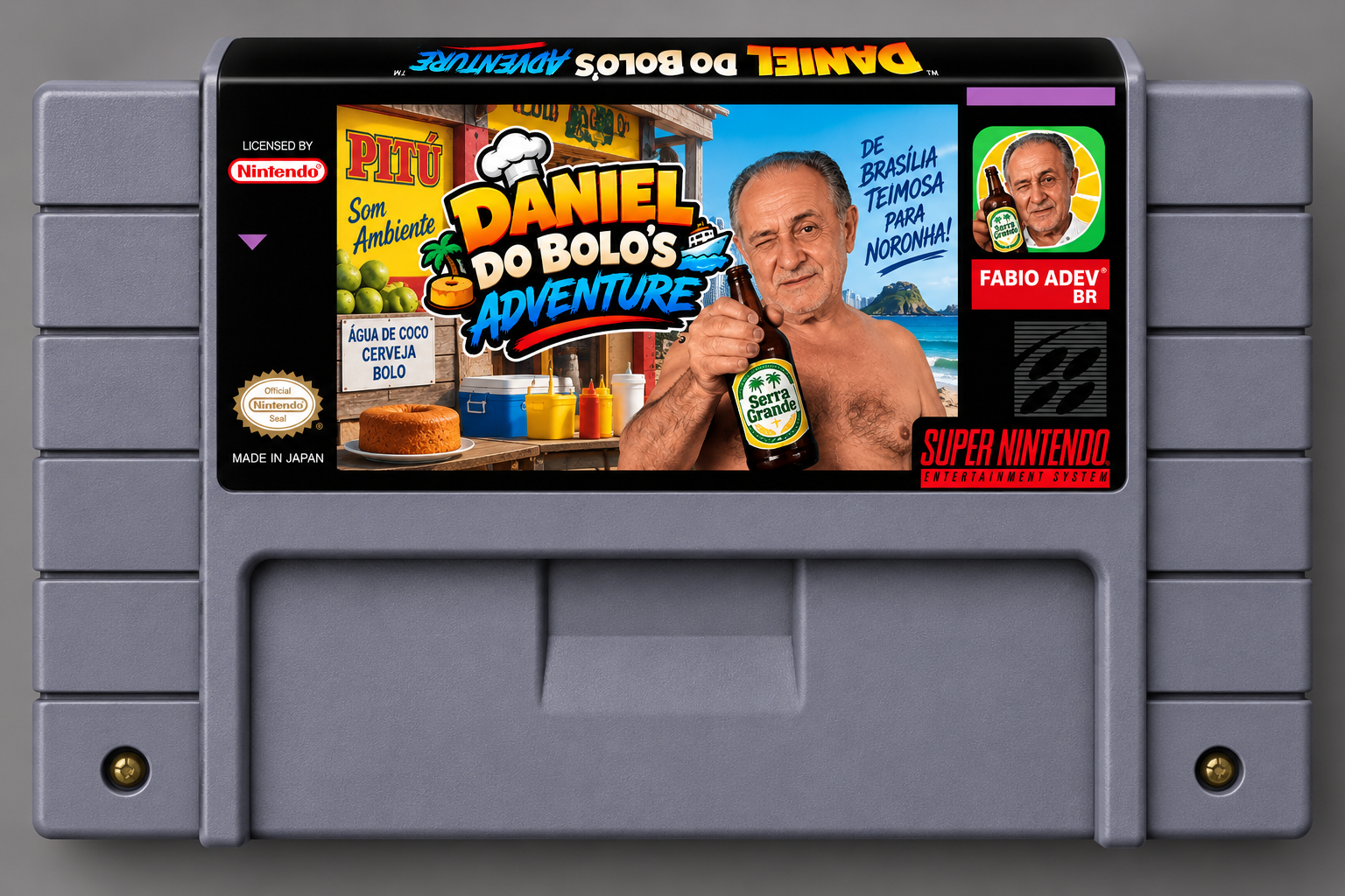 Cartucho US de Daniel do Bolo's Adventure